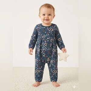 Carter's Navy Floral One Piece